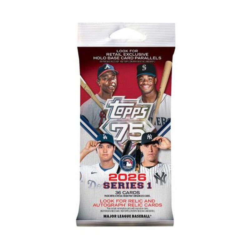 2026 Topps Series 1 Baseball Fat Pack (PRE-ORDER)