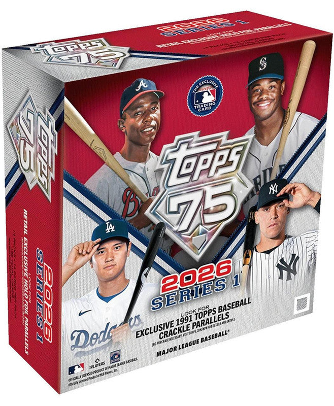 2026 Topps Series 1 Baseball Mega Box (PRE-ORDER)