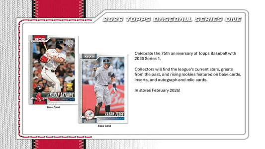 2026 Topps Series 1 Baseball 6-Pack Blaster Box (Pre-order)