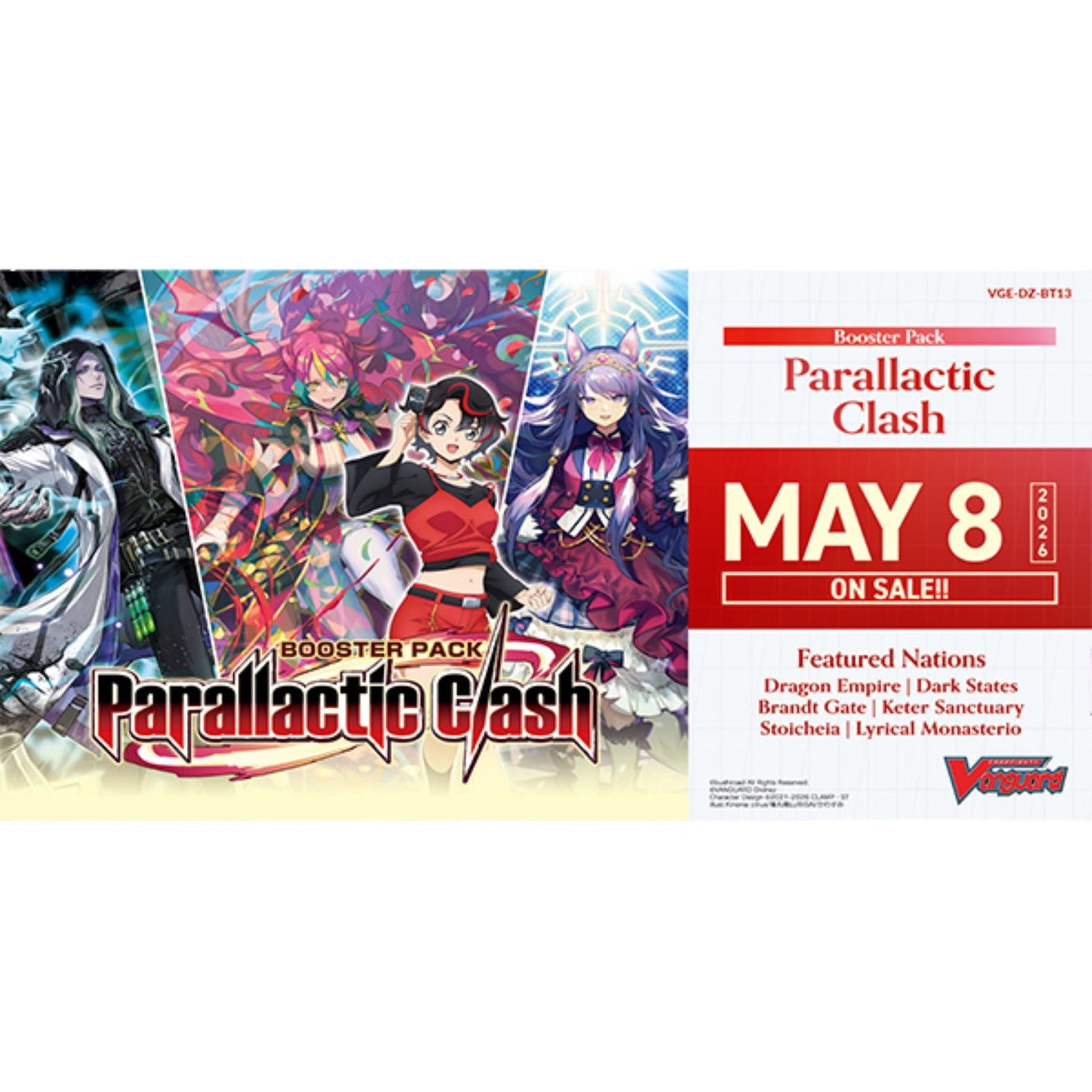 Cardfight Vanguard Parallactic Clash Booster Box (Presell)