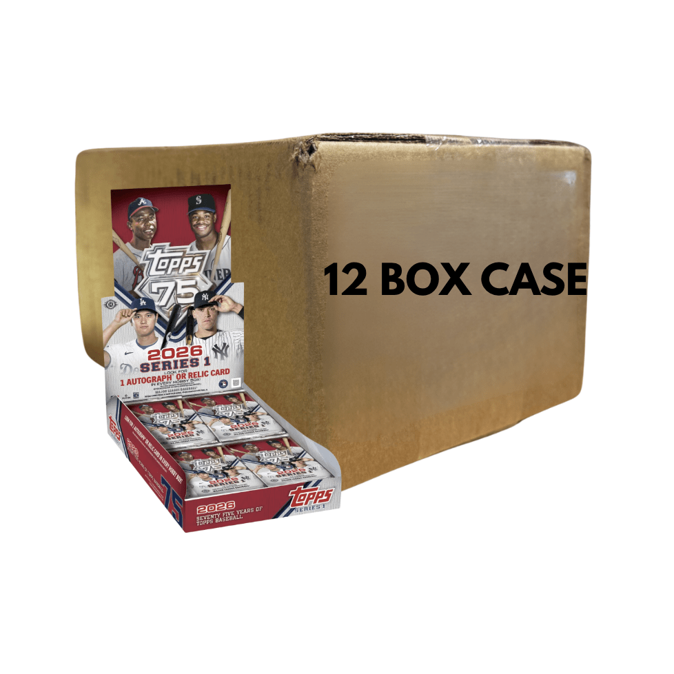 2026 Topps Series 1 Baseball Hobby 12-Box Case
