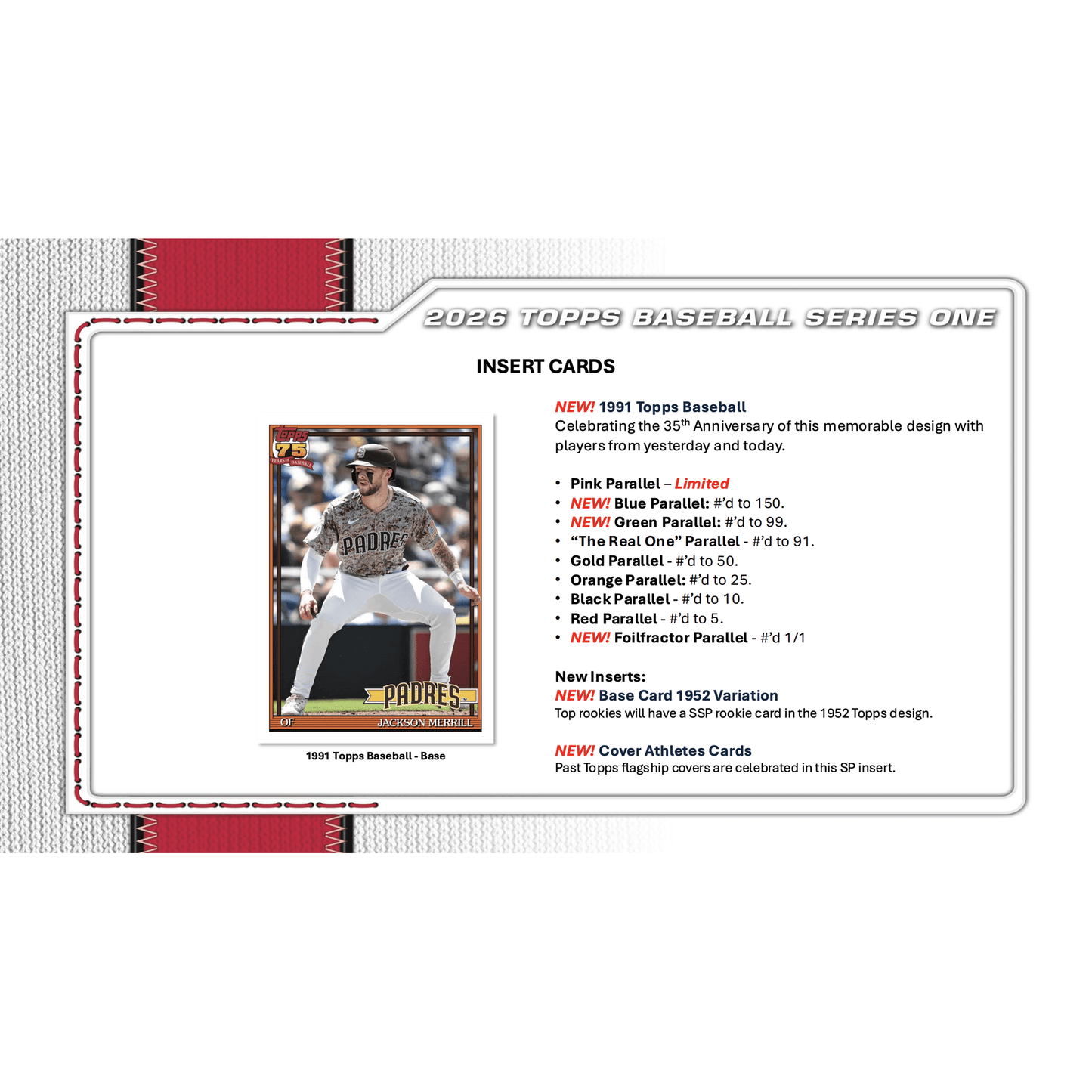 2026 Topps Series 1 Baseball Hobby Pack