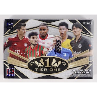 2021-2022 Topps Tier One Bundesliga Soccer Hobby Box