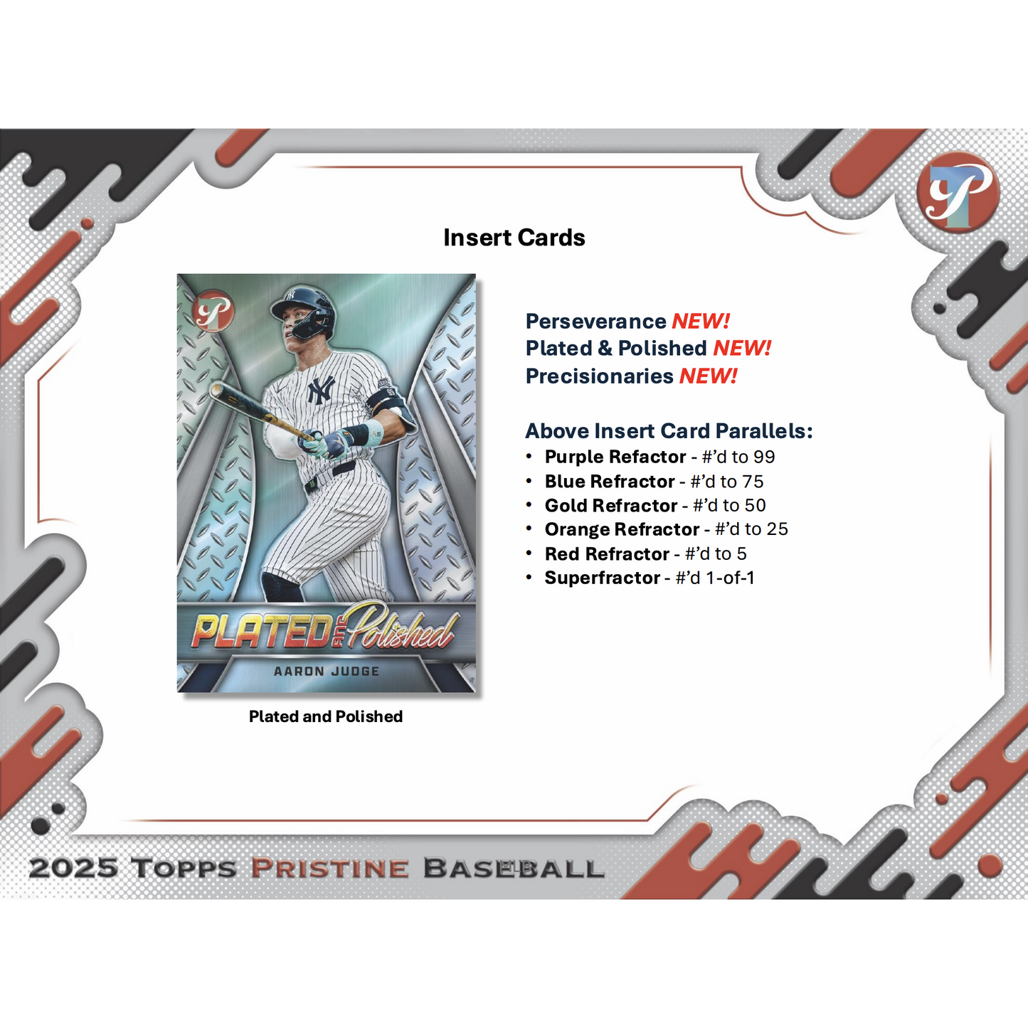 2025 Topps Pristine Baseball Hobby Pack