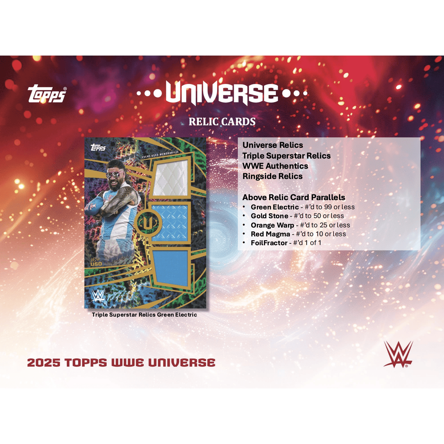 2025 Topps WWE Universe Hobby Box