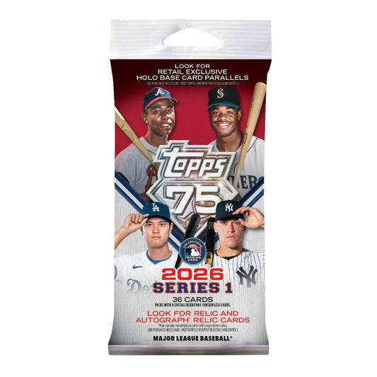 2026 Topps Series 1 Baseball Fat Pack (Presell)
