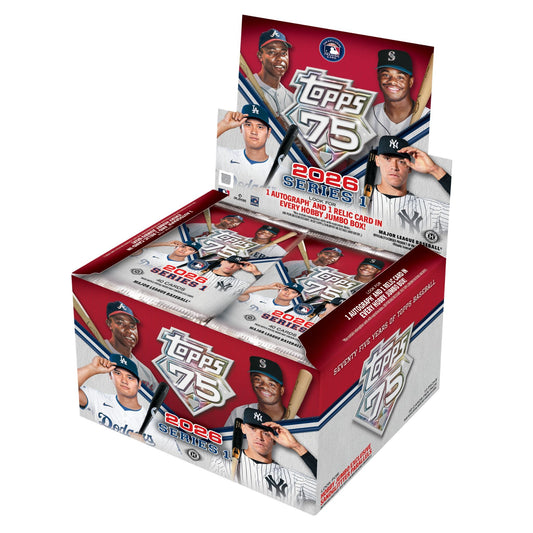 2026 Topps Series 1 Baseball Jumbo Box (Presell)