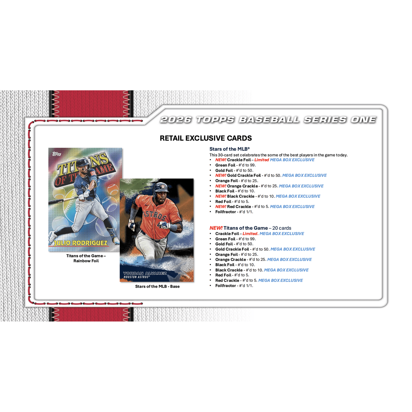 2026 Topps Baseball Series 1 Retail Tin