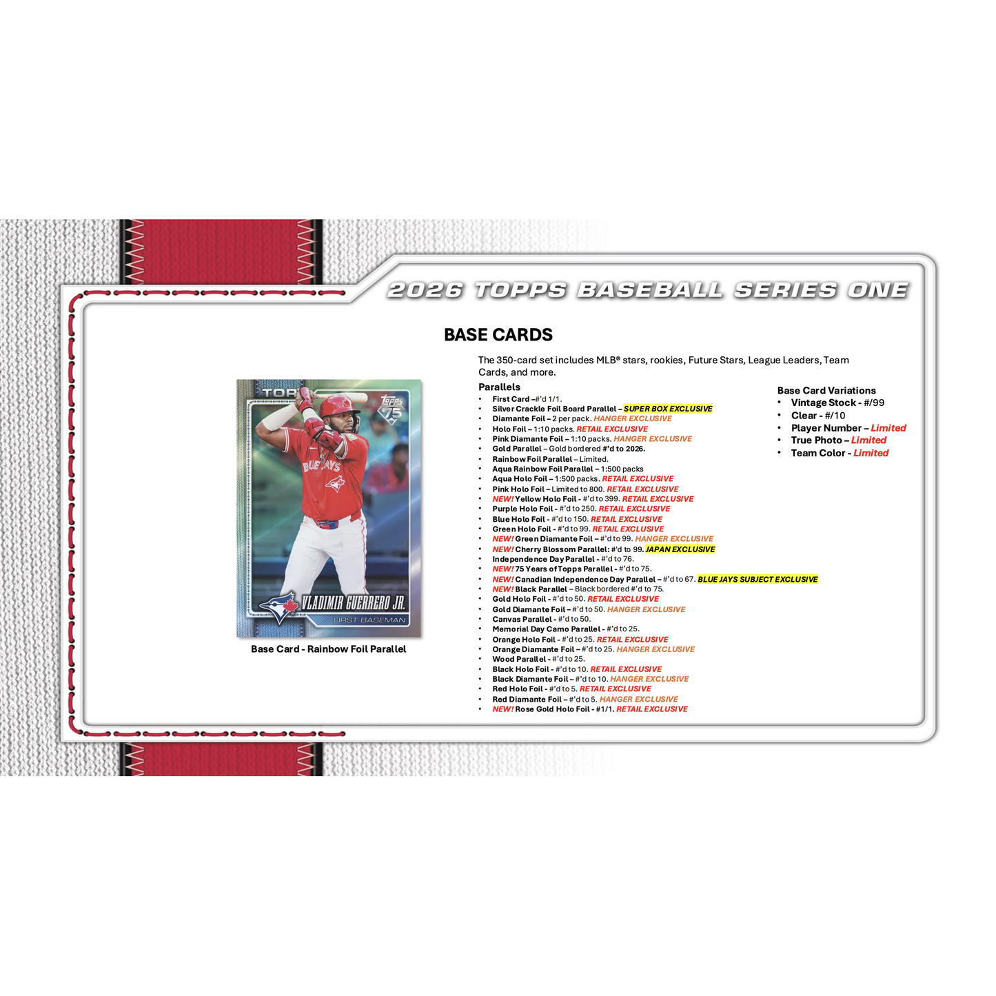 2026 Topps Series 1 Baseball Mega Box