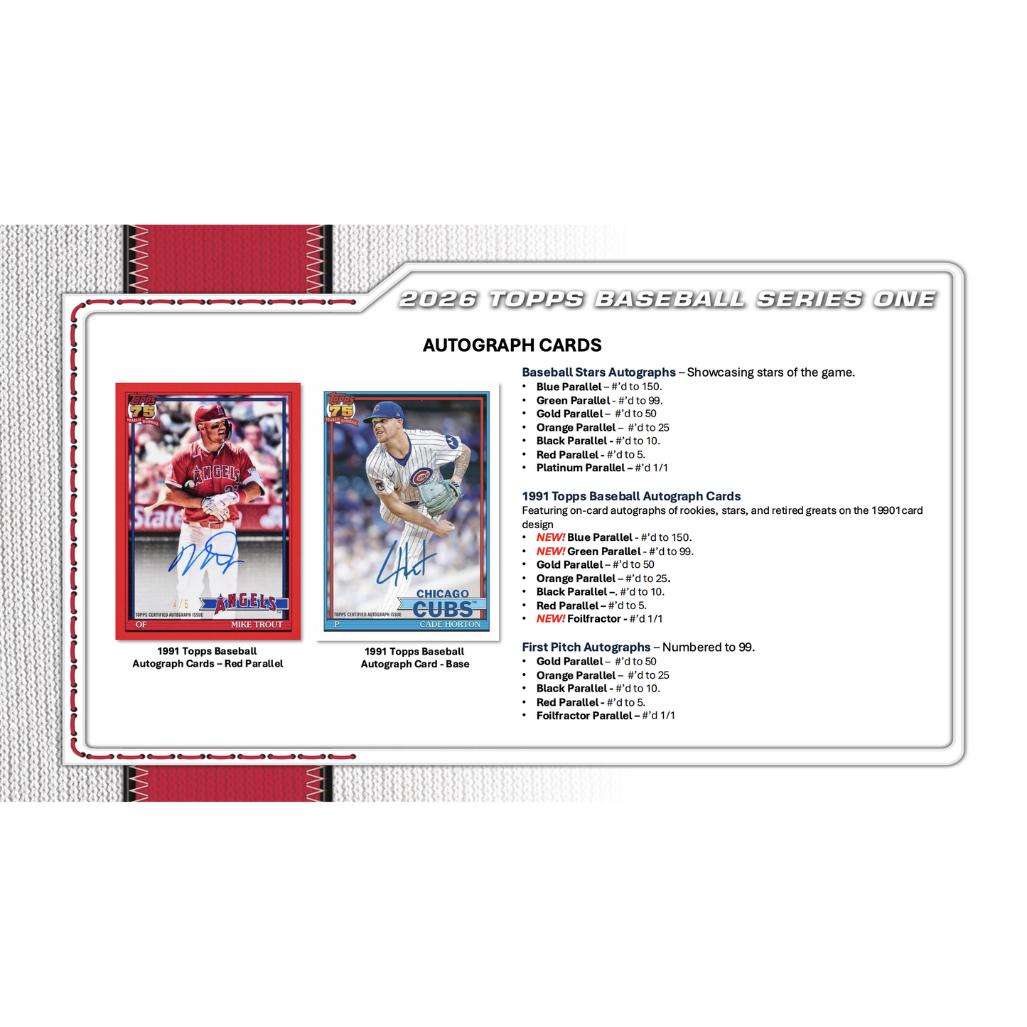 2026 Topps Series 1 Baseball Mega Box