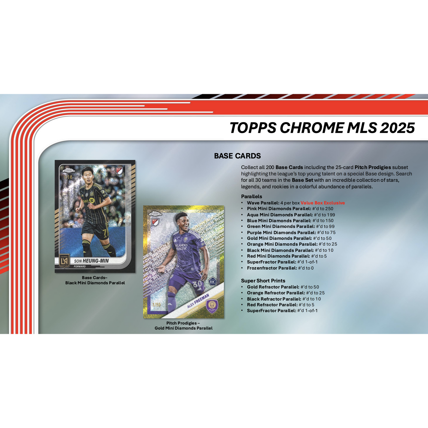 2025 Topps MLS Chrome Soccer Blaster Box