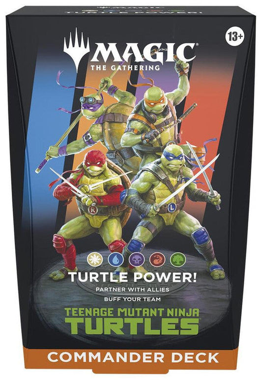 Magic the Gathering: Teenage Mutant Ninja Turtles Commander Deck (Turtle Power) (PRE-ORDER)