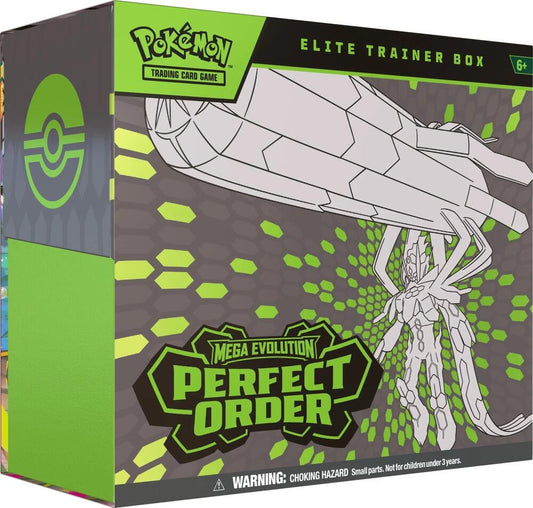 Pokemon TCG: Mega Evolution - Perfect Order Elite Trainer Box (PRE-ORDER)
