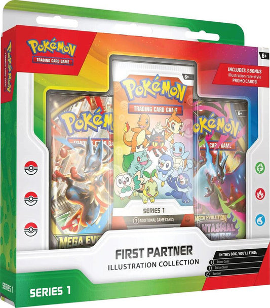 Pokemon TCG: Mega Evolution - Illustration Collection Series 1 Box (PRE-ORDER)
