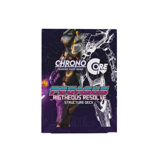 Chrono Core Structure Deck Pegasus Righteous Resolve (Presell)