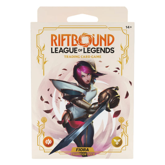 Riftbound League of Legends Spiritforged Champion Deck (Fiora) (Presell)