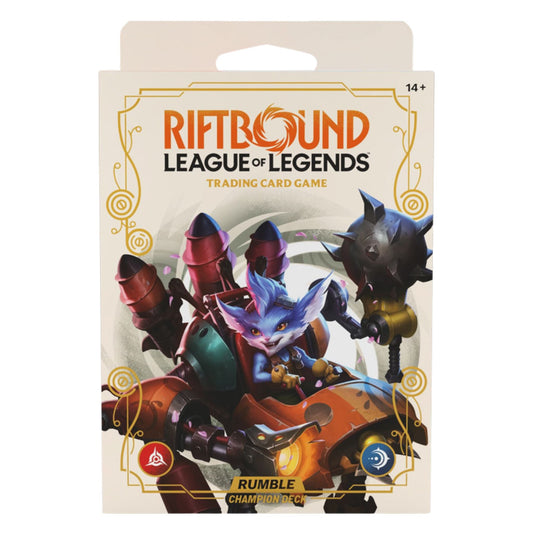Riftbound League of Legends Spiritforged Champion Deck (Rumble) (Presell)