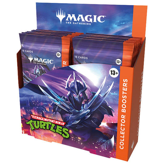 Magic The Gathering Universes Beyond Teenage Mutant Ninja Turtles Collector Booster Box (Presell)