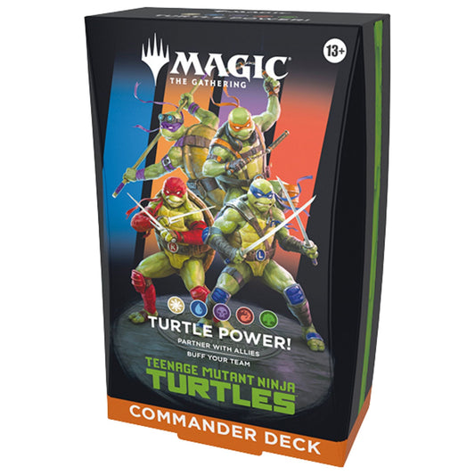 Magic The Gathering Universes Beyond Teenage Mutant Ninja Turtles Commander Deck (Presell)