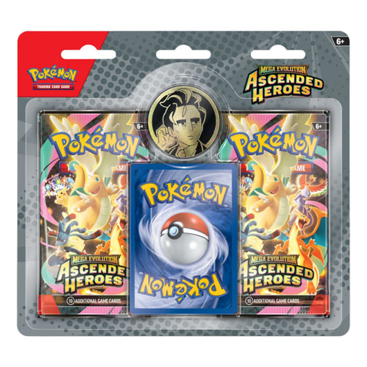 Pokemon Mega Evolution Ascended Heroes 2-Pack Collection (Presell)