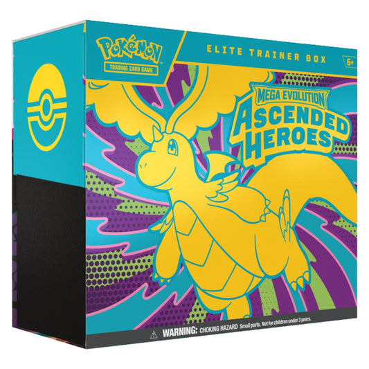 Pokemon Mega Evolution Ascended Heroes Elite Trainer Box (Presell)
