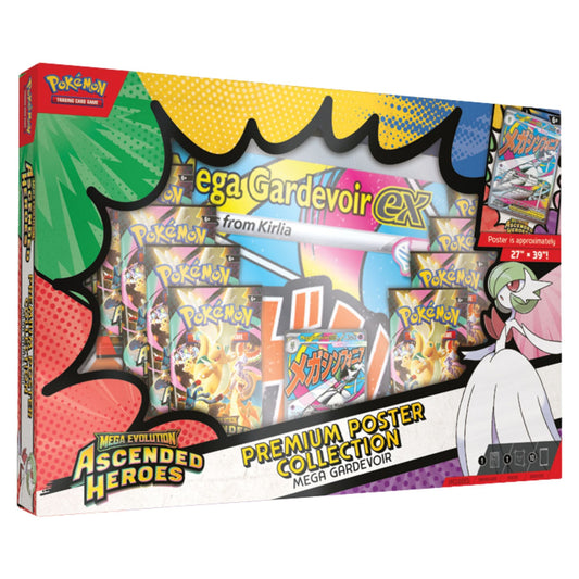 Pokemon Mega Evolution Ascended Heroes Premium Poster Collection (Mega Gardevoir) (Presell)