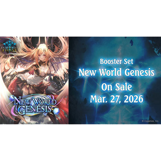 Shadowverse Evolve New World Genesis Booster Box (Presell)