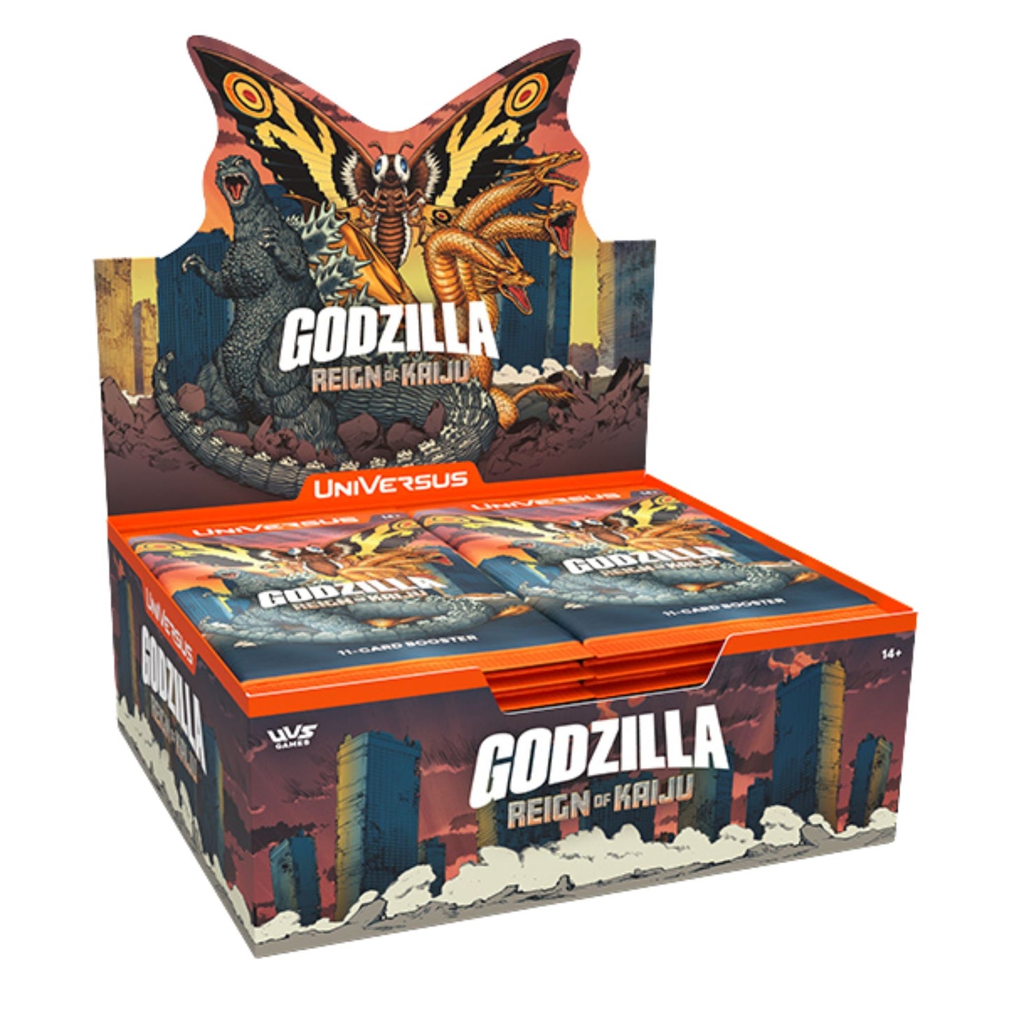Universus Godzilla Reign Of Kaiju Booster Box (Presell)