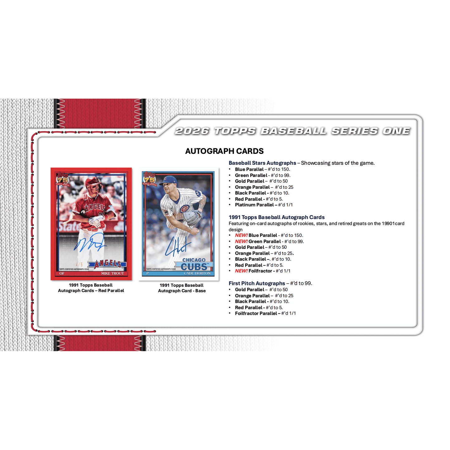 2026 Topps Series 1 Baseball Hobby Box