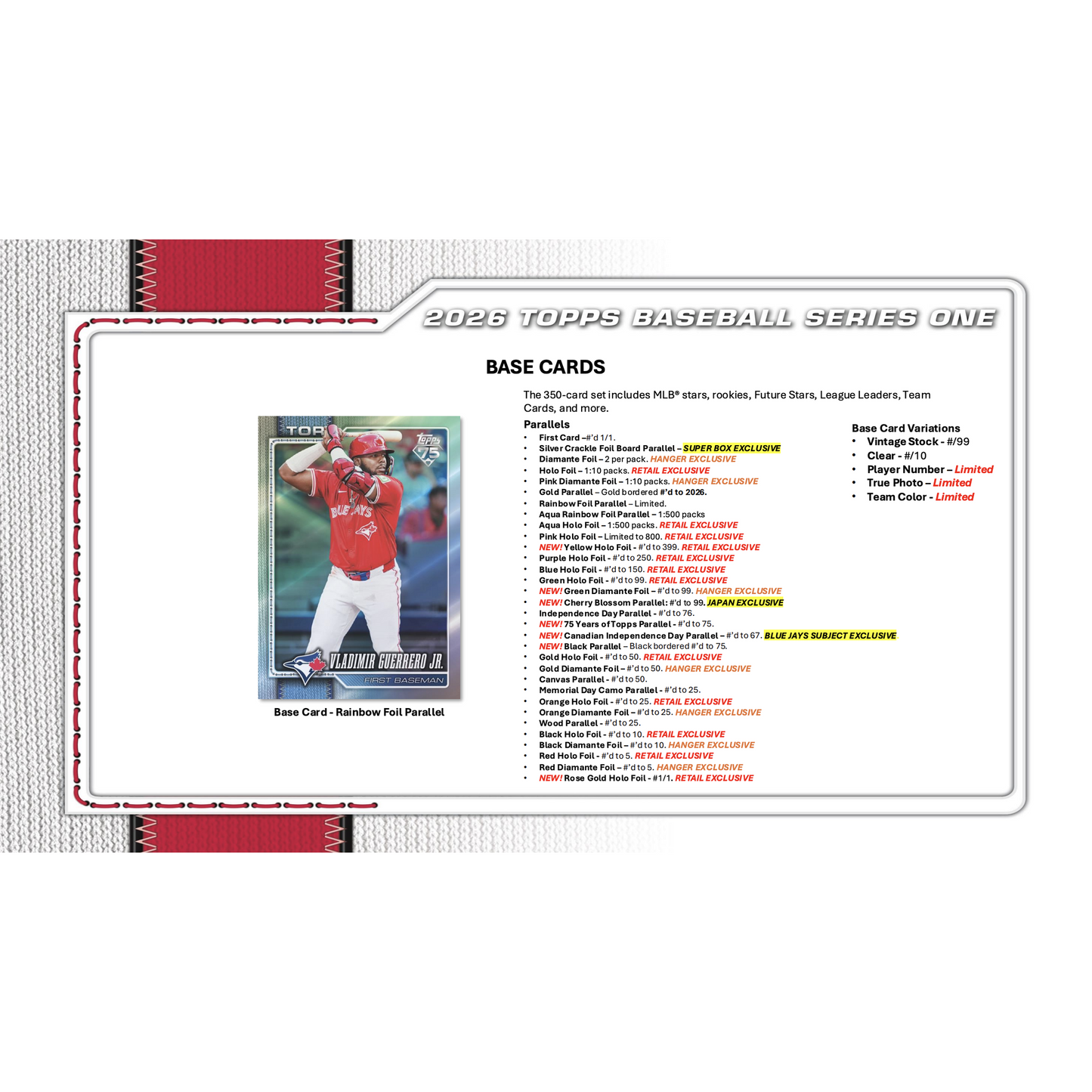2026 Topps Baseball Series 1 Fat Pack
