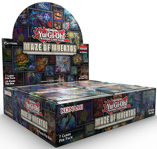 Yu-Gi-Oh!:Maze of Muertos Booster Box (1st Edition) (PRE-ORDER)
